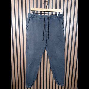 American Eagle Joggers Medium Womens Gray Pull On Drawstring Extreme Flex